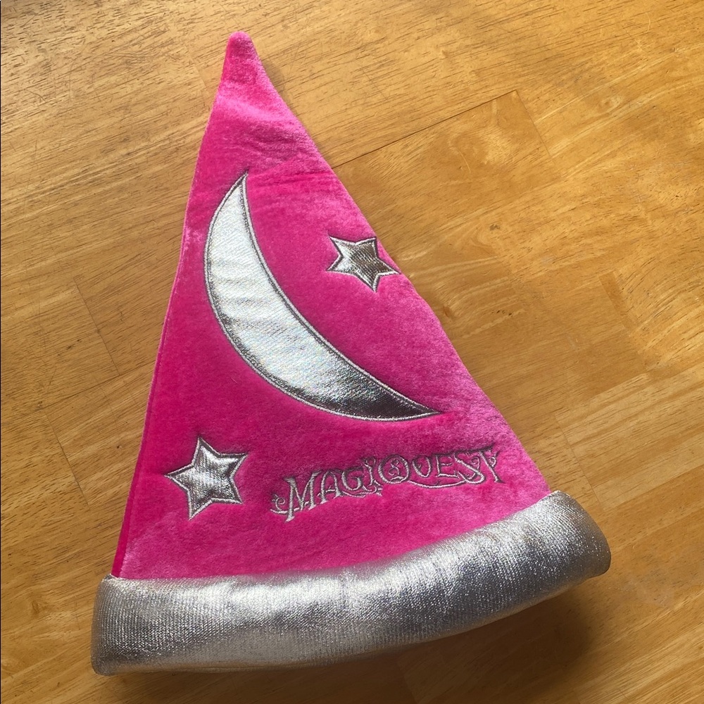 Fiesta 15” pink wizard Magiquest hat small